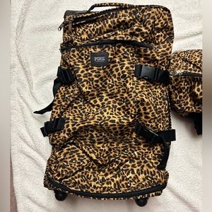 Victoria’s Secret Pink Cheetah Luggage (suitcase and duffle bag)
